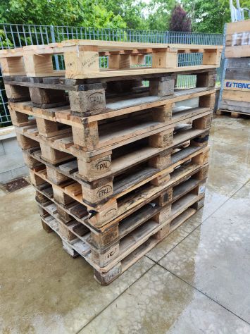 10 X BANCALI EUR EPAL STOCK 10 PEZZI  PEDANA BANCALE EUROPALLET 120 X 80 CM - Foto 2