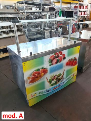 2 banconi per self-service carrellati usati - Foto 4