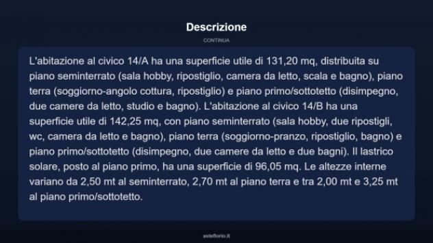 Immobile in asta di 107 m² con più di 5 locali in vendita a Anguillara Sabazia - Foto 5