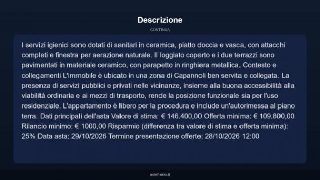 Immobile in asta di 106 m² in vendita a Capannoli - Foto 18