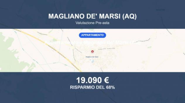 Immobile in asta di 86 m² in vendita a Magliano de' Marsi