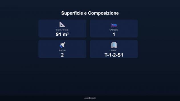 Immobile in asta di 91 m², box auto in vendita a Verrua Savoia - Foto 17