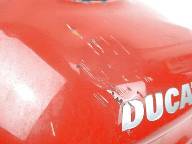 SERBATOIO CARBURANTE DUCATI SUPERSPORT 939 S 2017 - 2018 58612531BA FUEL TANK AMMACCATO - Foto 2