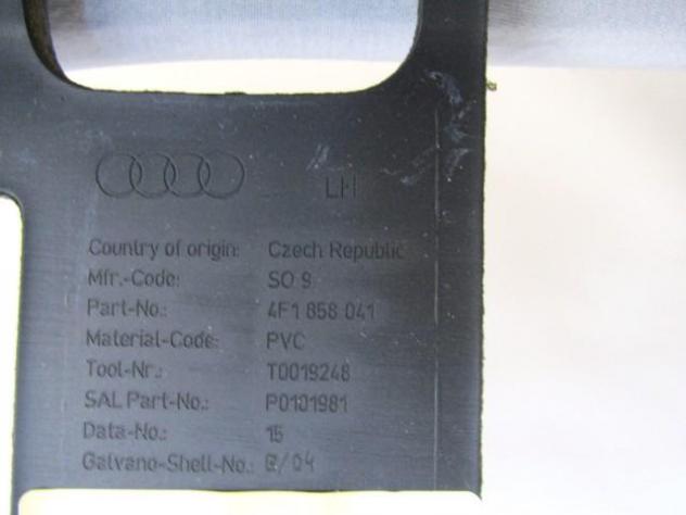 4F0959655B KIT AIRBAG AUDI A6 SW 3.0 D 4X4 165KW AUT 5P (2006) RICAMBIO USATO 4F0880201AA 4F1858005A 4F1880204D - Foto 8