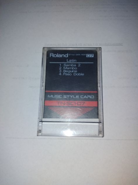 MEGA STILE CARD MSL-15 + CARD STILE ROLAND TN-SC1 +TN-SC2 Q-EM CARD - Foto 2