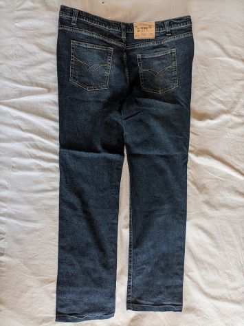 Pantaloni blu scuro marca Green Fashion Jeans 58 - Foto 4