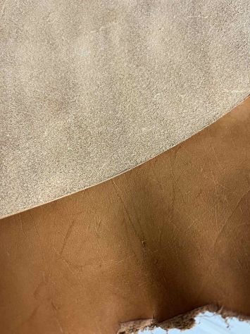Scampolo pelle vacchetta naturale – V5 - Foto 4