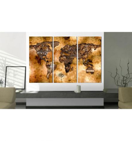 Quadro Di Sughero Preistorico In 3 Parti Arredalacasa - Foto 2