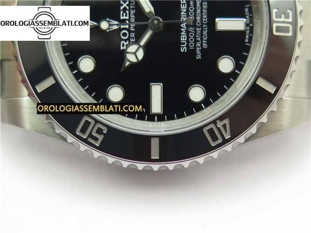 Rolex Replica SUBMARINER 114060 NO DATA 1:1 BEST EDITION CASSA E BRACCIALE INOX 904L 3130 - Foto 7
