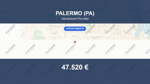 Immobile in asta di 112 m² con più di 5 locali in vendita a Palermo