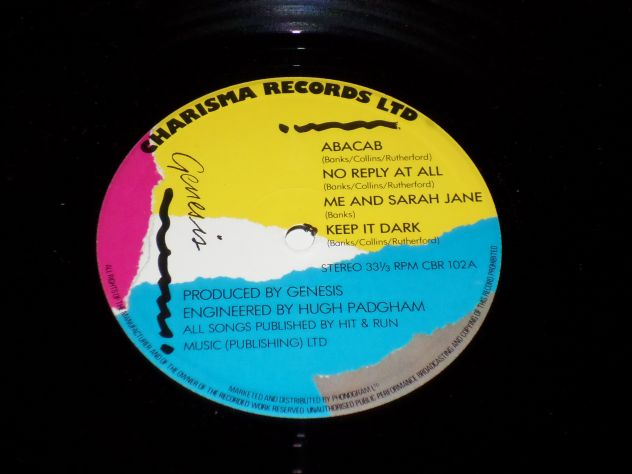 GENESIS - Abacab - LP / 33 giri 1981 Charisma UK - Foto 3