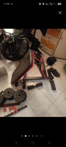 Panca e set di pesi - Foto 3