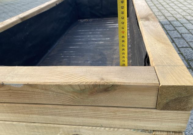 Grande fioriere in legno - Foto 8