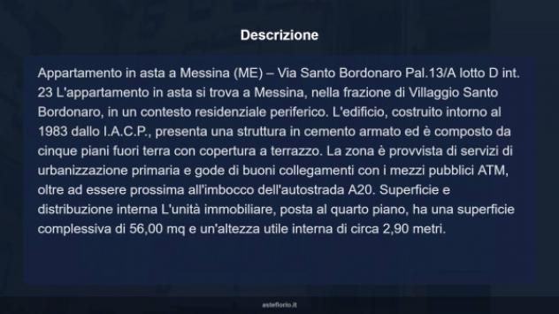 Immobile in asta di 56 m² in vendita a Messina - Foto 10
