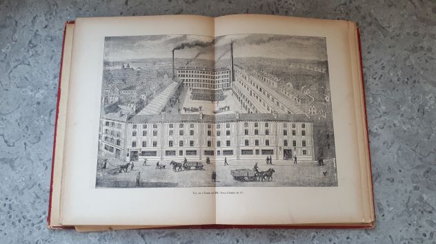 libro antico 1888 illustrato les grandes usines de Turgan con copertina rigida - Foto 4
