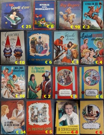lotto 16 libri FIABE.