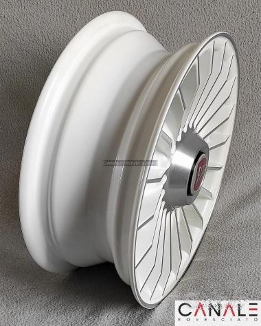 Cerchi grifo bianco 4,5x 12 4x190 fiat 500 l f r - Foto 9