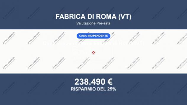 Immobile in asta di 458 m² in vendita a Fabrica di Roma