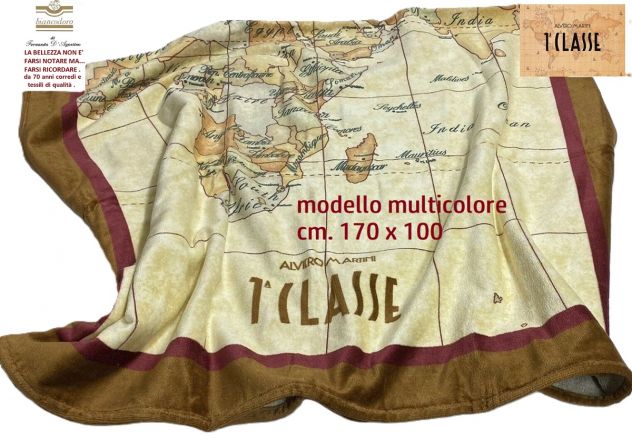 TELO MARE SPUGNA ALVIERO MARTINI 1^CLASSE UNISEX cm. 170 x 100 - Foto 3