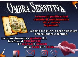 cartomante sensitiva Prima Domanda Gratuita!!!!!