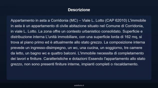 Immobile in asta di 162 m² in vendita a Corridonia - Foto 5