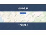 Immobile in asta di 105 m² con più di 5 locali e box auto in vendita a Livorno