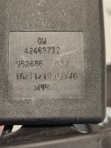 AGGANCIO CINTURA DI SICUREZZA POSTERIORE OPEL Mokka X 42469732 A14NET (16) - Foto 3