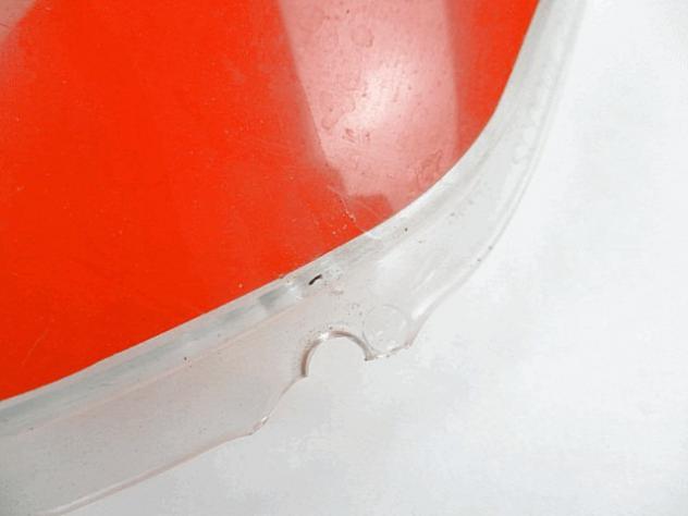 PARABREZZA APRILIA RS 125 2006 - 2014 AP8179925 WINDSHIELD ATTACCO DANNEGGIATO - Foto 2