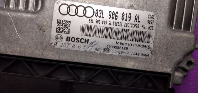 AUDI A4 A5 2.0 TDI 03L906019AL 0281016572 EDC17CP20 - Foto 3