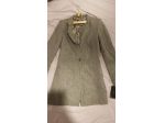 Cappotto Zara grigio, tg. XS, 100% lana, NUOVO CON ETICHETTA!
