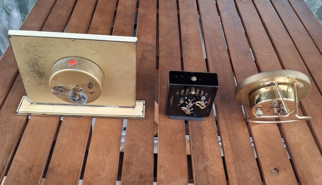 Trittico orologi sveglia vintage da tavolo marchi Kinze -Ritz e Jaz, funzio - Foto 2