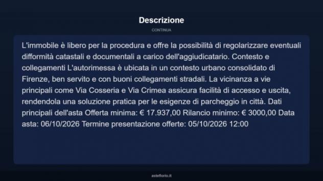 Immobile in asta di 16 m² in vendita a Firenze - Foto 5