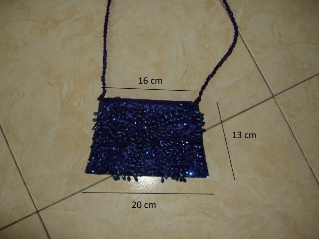 Borsetta blu - Foto 6