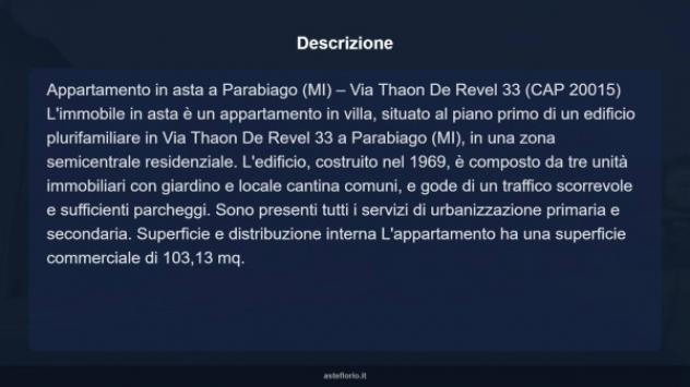 Immobile in asta di 103 m² in vendita a Parabiago - Foto 8
