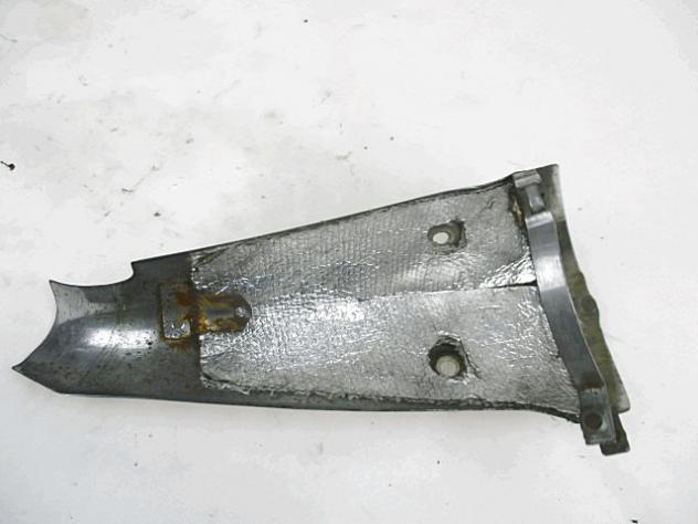 PROTEZIONE SILENZIATORE KAWASAKI NINJA 250 R 2007-2013 140410027 SILENCER GUARD STRISCIATA - Foto 3