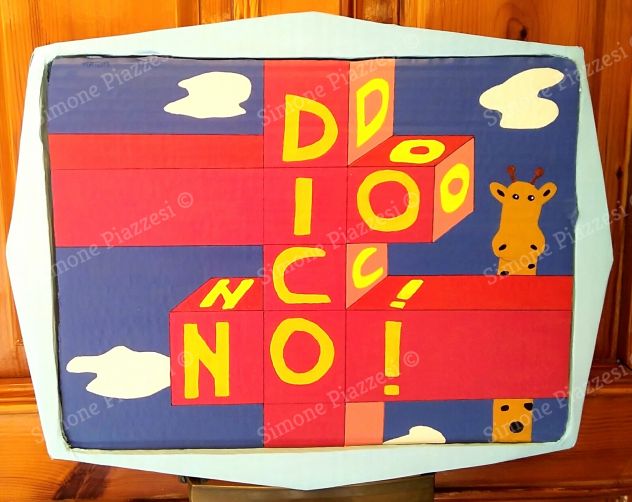Quadro di Simone Piazzesi - SERIE POLEMICA #4 (2021) - Foto 2