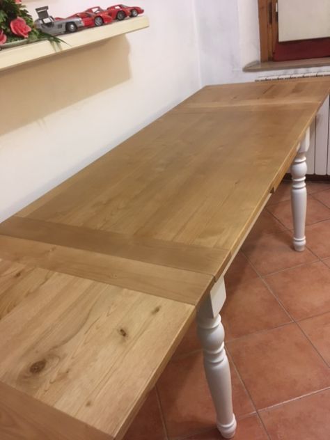 Tavolo allungabile stile country - Foto 5
