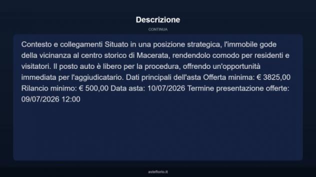 Immobile in asta di 11 m² in vendita a Macerata - Foto 6