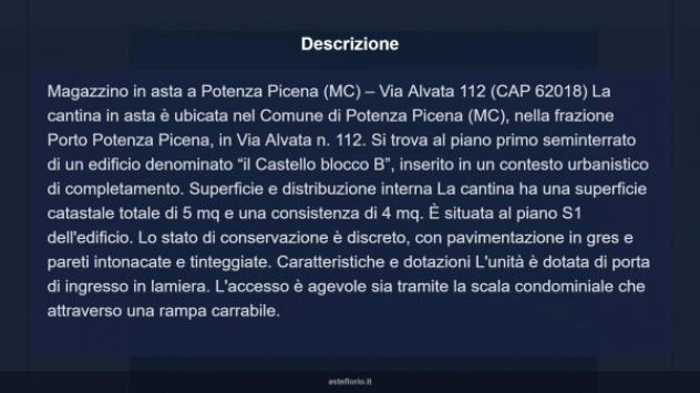 Immobile in asta di 5 m² in vendita a Potenza Picena - Foto 5
