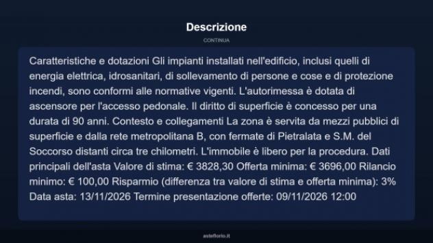 Immobile in asta di 7 m² in vendita a Roma - Foto 10