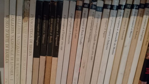18 volumi "Classici dell'Arte" Rizzoli – Bosch, Monet, Velázquez, Hayez, e altri - Foto 2