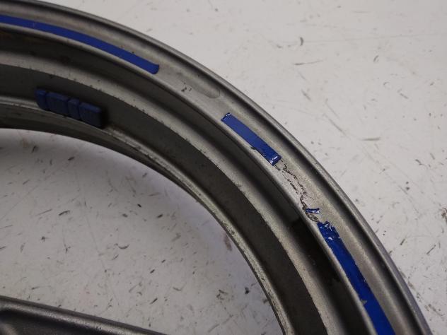 KAWASAKI ZZR H12 H13 250 CERCHIO RUOTA POSTERIORE 17 X 3.50 2001 2002 EX250HHA - Foto 7