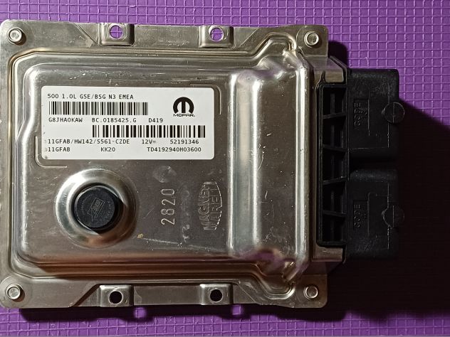 CENTRALINA MAGNETI MARELLI 500 1.0 L GSE / BSG N3 EMEA 11GF AB HW142 / S561 52 - Foto 4