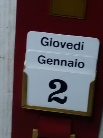 CALENDARIO PERPETUO A CARTELLINI CON TERMOMETRO - Foto 3