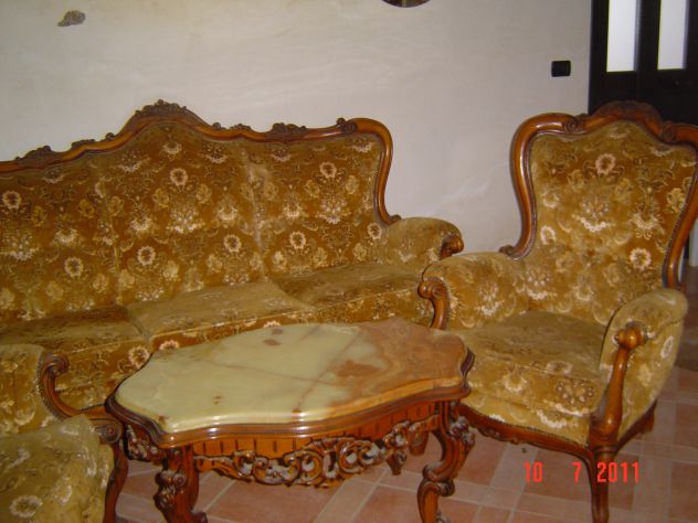 vendo salotto completo di tavolino - Foto 2