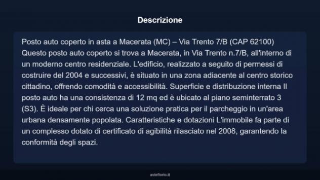 Immobile in asta di 12 m² in vendita a Macerata - Foto 9