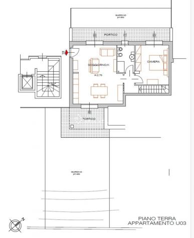 MONTICELLO BRIANZA: IN VENDITA AMPIO 2 LOCALI CON GIARDINO, TAVERNA E BOX DOPPIO - Foto 5