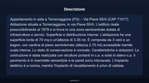 Immobile in asta di 70 m² in vendita a Torremaggiore - Foto 4
