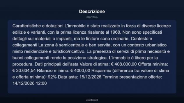Immobile in asta di 342 m² in vendita a Fiuggi - Foto 5