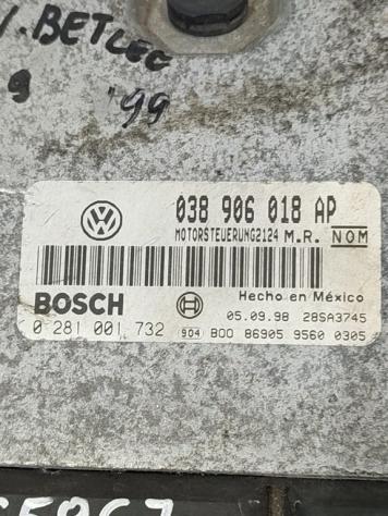 CENTRALINA MOTORE RENAULT Megane III 038906018AP 0281001732 diesel 1896 (0816) - Foto 2